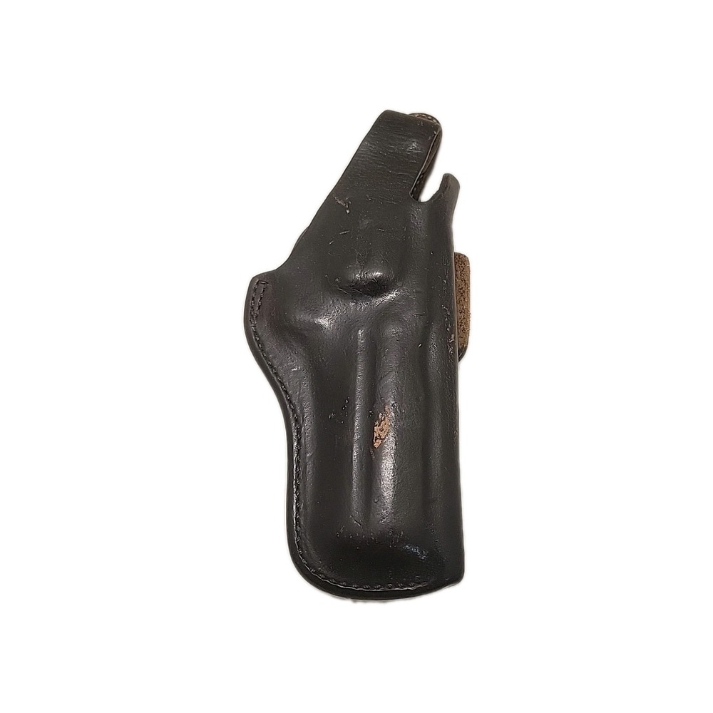 Bianchi Leather Holster Black #5BH COLT .38/.357 S&W RH Revolver Smith & Wesson